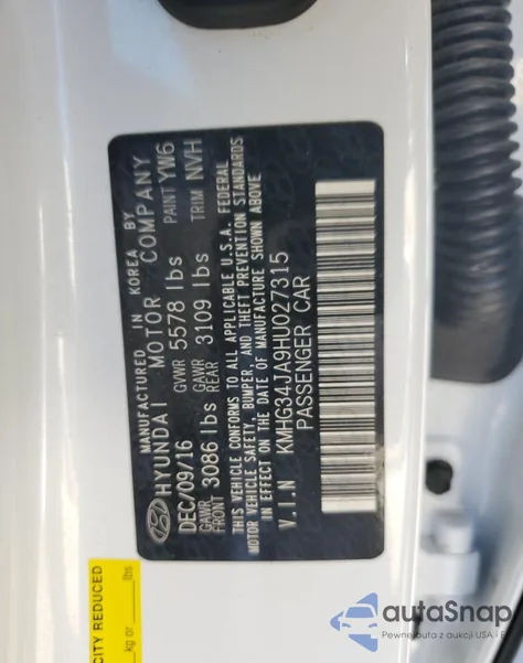 2017 Genesis G90 Premium из США, поврежденный, VIN KMHG34JA9HU027315